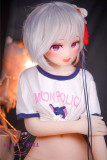 Image04 of Real Girl Anime style TPE love doll 146cm/4ft8 #A3 head