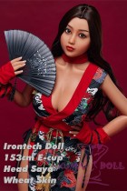 Irontech Doll TPE Sex Doll 153cm/5ft E-cup head Saya