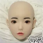 WAXDOLL Full silicone sex doll 130cm A-cup # G36 head with Realistic body makeup option