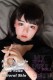 MLW doll Loli Sex Doll 145cm A-cup Yuna head TPE material body+head+makeup selectable