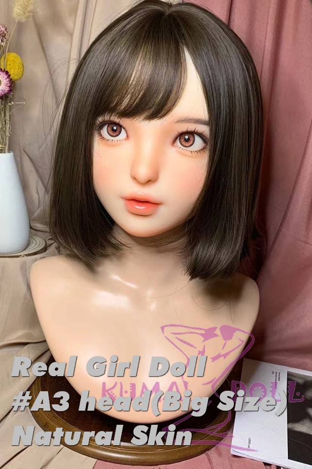 Real Girl Doll A3 TPE head M16 bolt with professional make-up option (big size version)