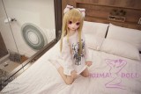 WM Doll Anime doll TPE Material Sex Doll 146cm/4ft8 C-Cup Doll with Mini Head #Y001