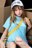 FUDOLL Sex Doll 140cm B-cup #8 head High-grade silicone head + TPE material body Height and other options