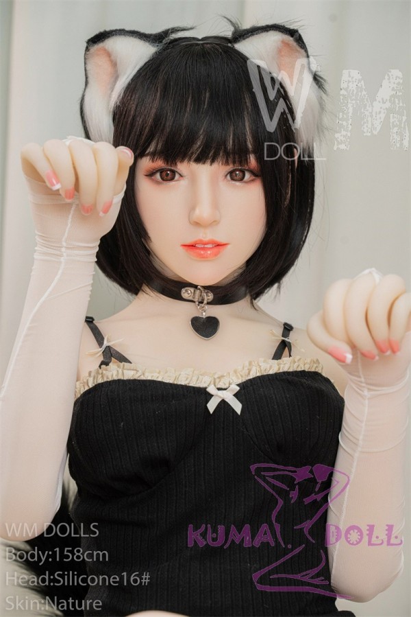 WM Doll Silicone Sex Doll 158cm/5ft2 E-Cup TPE Body with Silicone Head #16