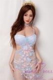 Only Love Sex Doll 158cm/5ft2 E Cup #I Silicone head+TPE body - Light blue underwear