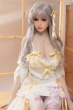 Only Love Sex Doll 158cm/5ft2 E Cup #H Silicone head+TPE body- Goose yellow ribbon