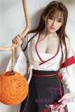 Only Love Sex Doll 158cm/5ft2 E Cup #F Silicone head+TPE body- Black and White Hanbok