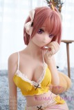 WM Doll Anime doll 146cm/4ft8 C-Cup Doll TPE Material Sex Doll with Mini Silione Head #28