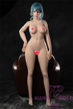 ZELEX Silicone Doll 165cm(5.41 ft) E-cup Full Size Lifelike Sex Doll with #GE57Z-2 Head