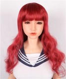 Sanhui Doll 156cm/5ft1 E-cup Head #39 Silicone Sex Doll Closed-eye