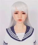 Sanhui Doll 156cm/5ft1 E-cup Head #39 Silicone Sex Doll Closed-eye
