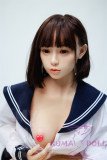 MLW doll Loli Sex Doll 145cm/4ft8 B-cup Yume head TPE material body+head+makeup selectable