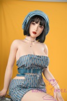 ZELEX Silicone Doll 165cm(5.41 ft) E-cup Full Size Lifelike Sex Doll with #GE04 Head