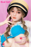 Real Girl Doll 158cm/5ft2 C-Cup Sex Doll Silicone head C1+TPE body(material selectable)