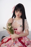 AXB Doll TPE Material Love Doll 140cm/4ft6 C-cup with Head #A83 with realistic body makeup