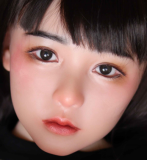 MLW doll Loli Sex Doll 126cm/4ft1 AA-cup Haruki silicone head with TPE material body+head+makeup selectable