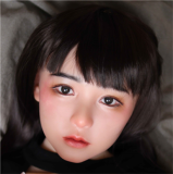 My Loli Waifu (abbreviated name MLW) Loli Sex Doll 145cm/4ft8 A-cup Mia head Full TPE material body+head+makeup selectable