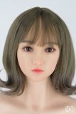 My Loli Waifu (abbreviated name MLW) Loli Sex Doll 145cm/4ft8 A-cup Haruto hard silicone head +TPE material body+makeup selectable