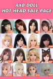 AXB Doll HOT  TPE Heads Collection page(head only)