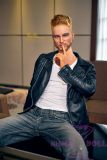 Irontech Doll Full Silicone Male love doll 176cm/5ft8 M1 head with detachable penis (Light Tan skin)