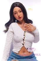 Irontech Doll Full silicone love doll 152cm/5ft A-cup S14 Head Skin Color-Light Tan