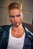 Irontech Doll Full Silicone Male love doll 176cm/5ft8 M1 head with detachable penis (Light Tan skin)