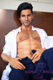 Irontech Doll Full Silicone Male love doll 176cm/5ft8 M3 head with detachable penis (Light Tan skin)