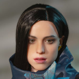 Game Lady Full silicone 168cm/5ft5 D-cup No.1-2 head with realistic makeup, eyebrows and eyelashes implanted