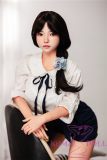 Real Girl Doll 148cm/4ft9 C-Cup TPE Sex Doll R43 head makeup selectable
