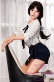 Real Girl Doll 148cm/4ft9 C-Cup TPE Sex Doll R43 head makeup selectable