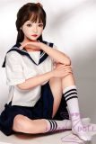 Real Girl Doll 148cm/4ft9 C-Cup TPE Sex Doll R45 head makeup selectable