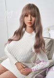 WM Doll TPE Material Love Doll 175cm/5ft7 G-Cup Doll with Head #56 Skin Color-Light Tan