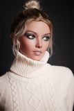 ZELEX Full silicone sex doll 170cm C-cup # GE53_1 head with realistic body makeup- Skin Color Light Tan
