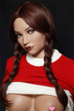 ZELEX Full silicone sex doll 170cm C-cup # GE50_1 head with realistic body makeup- Skin Color Light Tan