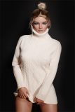 ZELEX Full silicone sex doll 170cm C-cup # GE53_1 head with realistic body makeup- Skin Color Light Tan