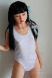 MLW doll Loli Sex Doll 145cm/4ft8 A-cup Akari head TPE material body+head+makeup selectable