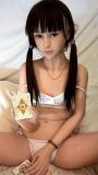 My Loli Waifu (abbreviated name MLW) Loli Sex Doll 145cm/4ft8 A-cup Arisa head TPE material body+head+makeup selectable