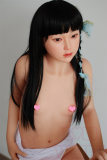 MLW doll Loli Sex Doll 145cm/4ft8 A-cup Akari head TPE material body+head+makeup selectable