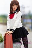 MLW doll Loli Sex Doll 150cm C-cup Yume head TPE material body+head+makeup selectable