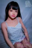 MLW doll Loli Sex Doll 145cm/4ft8 A-cup Hatsuka head TPE material body+head+makeup selectable