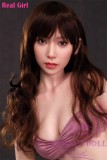 Ture Idols AV actress Akari Tsumugi supervised 158cm/5ft2 D-cup Silicone head +TPE body Sex doll