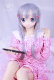 MOZUDOLL 145cm/4ft8 D-cup TPE love doll with XiaoSha 2D Anime head
