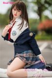 Real Girl Doll 158cm/5ft2 C-Cup Sex Doll Silicone head R56+TPE body(material selectable)