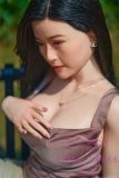 WAXDOLL Silicone Doll 165cm(5.41 ft) E-cup Full Size Lifelike Sex Doll with #GE77-1 Head