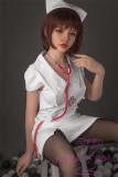 Sanhui Doll 156cm/5ft1 E-cup Head #35 Silicone Sex Doll-Nurse's uniform