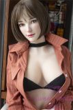 JY Doll Silicone Material Love Doll 163cm/5ft4 F-Cup Ewa head with body makeup