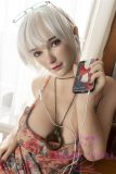 JY Doll Silicone Material Love Doll 163cm/5ft4 F-Cup Ewa head with body makeup