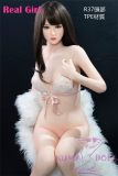 Real Girl Doll 157cm/5ft2 C-Cup R37 head  TPE Sex Doll makeup selectable