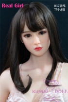 Real Girl Doll 157cm/5ft2 C-Cup R37 head  TPE Sex Doll makeup selectable