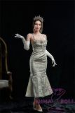 ZELEX Full silicone sex doll 170cm C-cup #GE78 head with realistic body makeup- Skin Color Natural